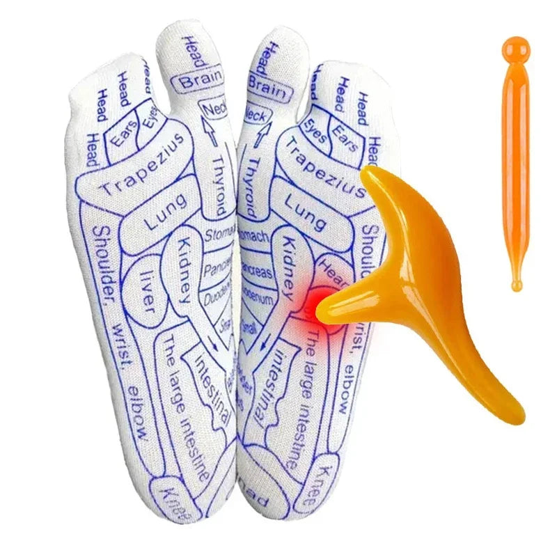 Reflexology Acupressure Foot Massage Socks