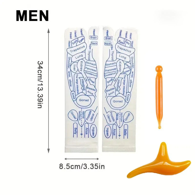 Reflexology Acupressure Foot Massage Socks