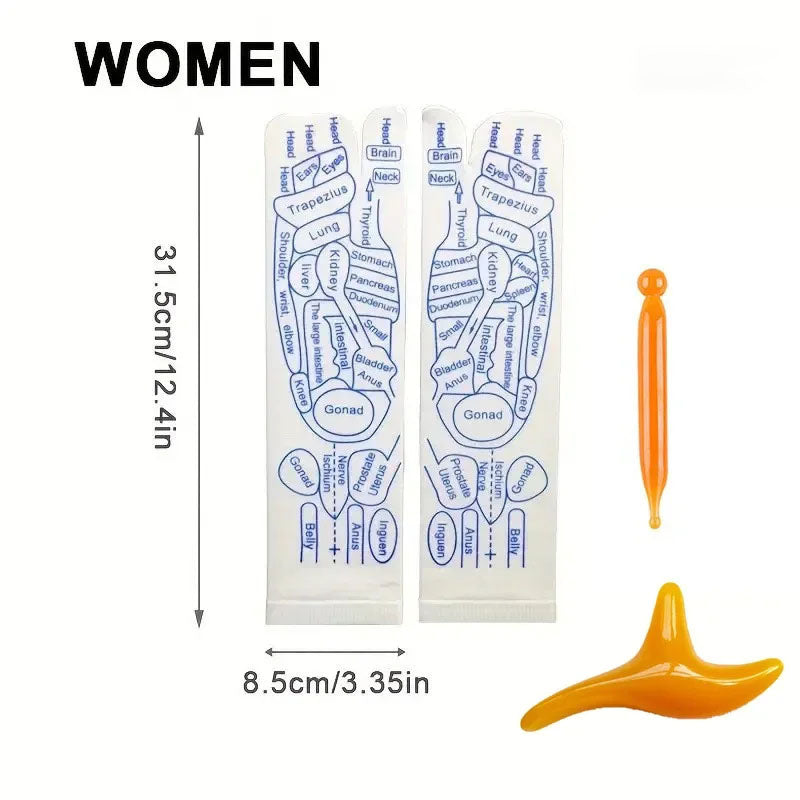 Reflexology Acupressure Foot Massage Socks
